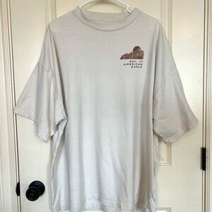 American Eagle Oversized Photo Graphic T-Shirt - Size XL